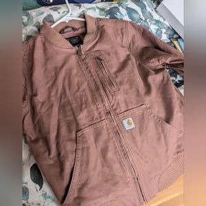 Carhartt Women's Bomber Jacket in dusty Pink